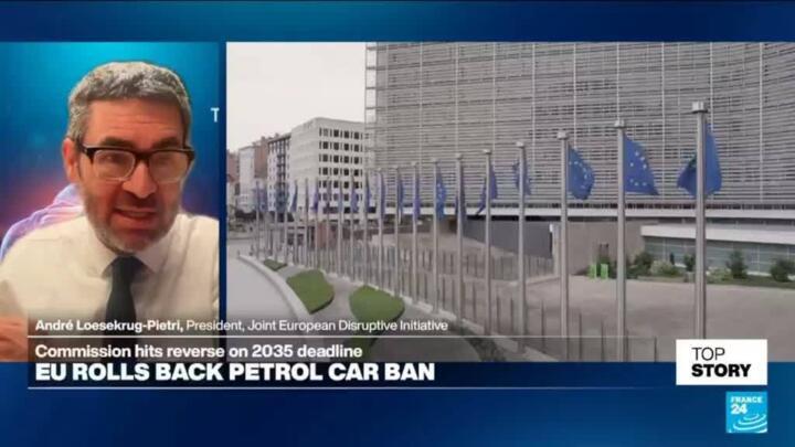 European Union rolls back petrol car ban