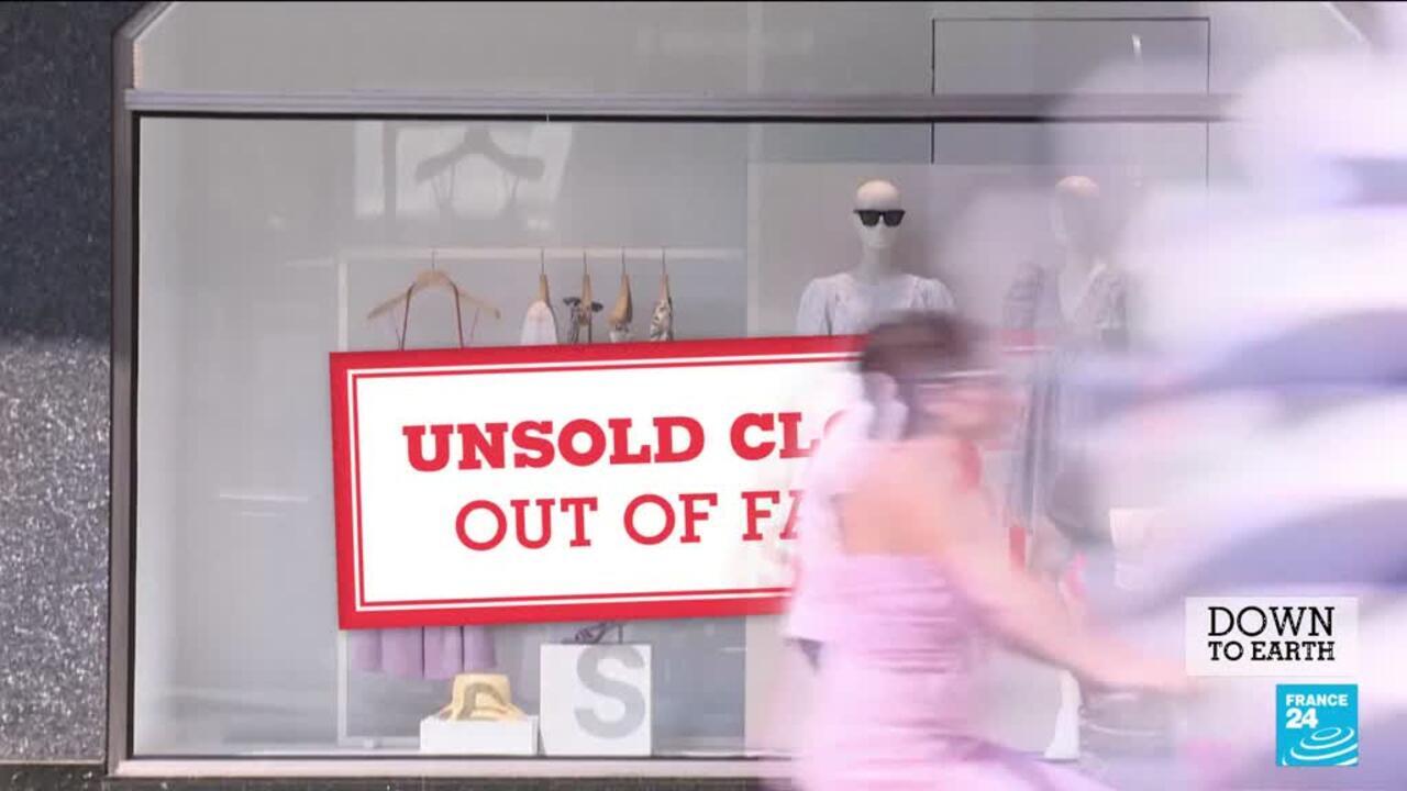 Unsold clothes Out of fashion Down to Earth