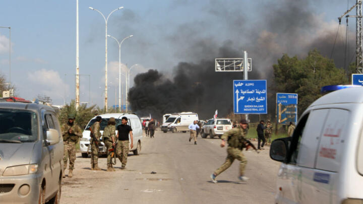 Scores killed as blast targets buses carrying Syrian evacuees 