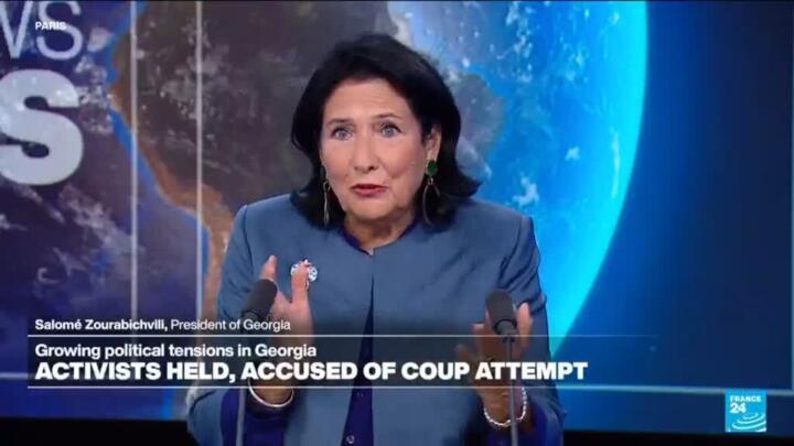 Russia has 'captured' the Georgian state, EU 'too complacent', President says