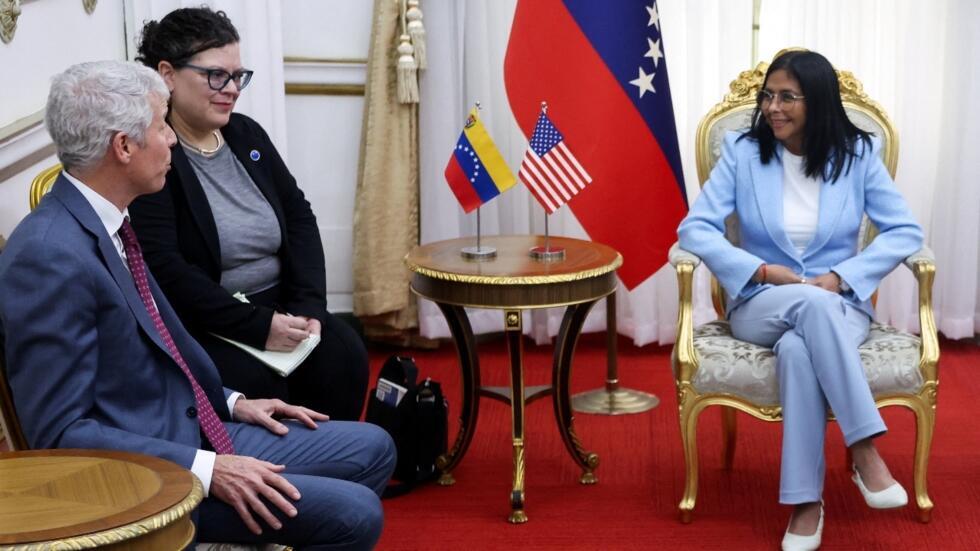La de Wright es la primera visita de un funcionario de alto nivel a Venezuela desde la captura de Nicolás Maduro.