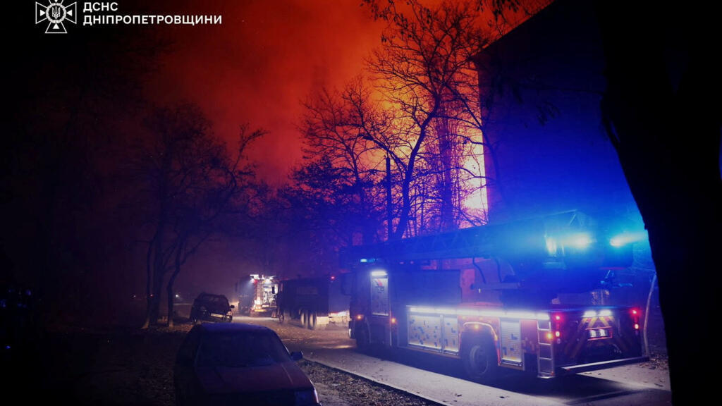 قتلى وعشرات الجرحى في هجمات روسية بمسيرات على عدة مناطق في أوكرانيا