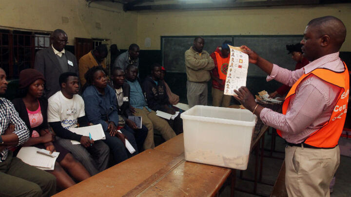 Incumbent Lungu leads Zambia presidential vote count as opposition cries foul 