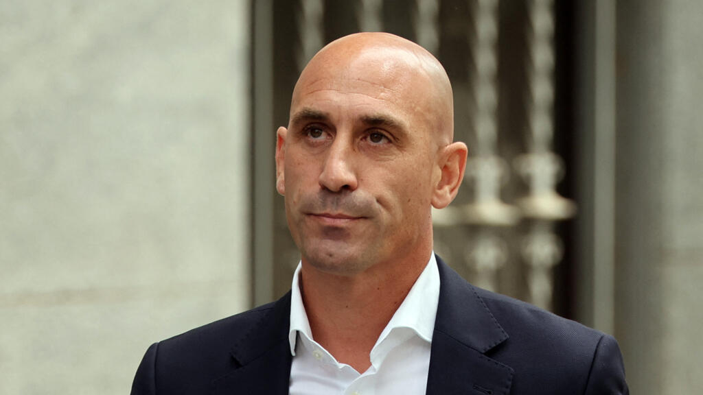 Former Spanish football chief Rubiales denies wrongdoing in Hermoso kiss case