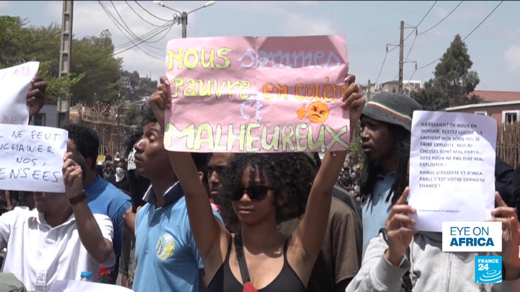 Madagascar's president sacks government amid youth protests over water, power cuts