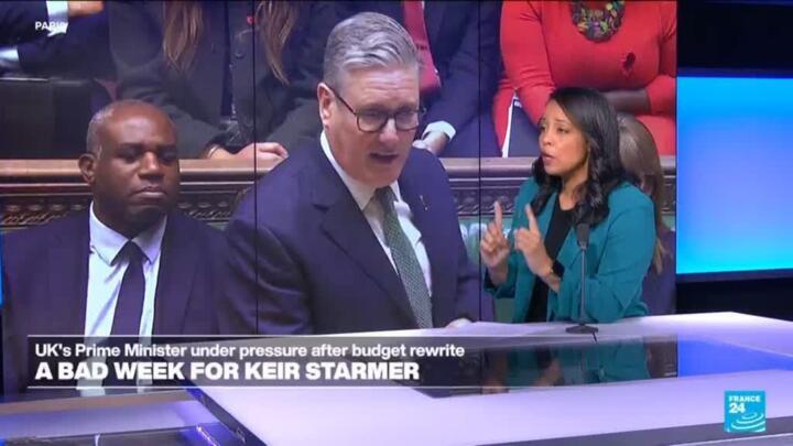 UK's PM Keir Starmer under pressure after budget rewrite