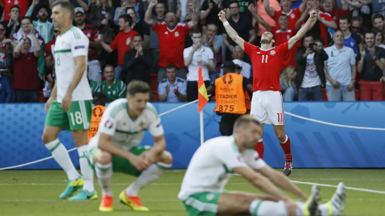 Euro 2016 Le Pays De Galles Elimine L Irlande Du Nord 1 0 Et Va En Quarts De Finale