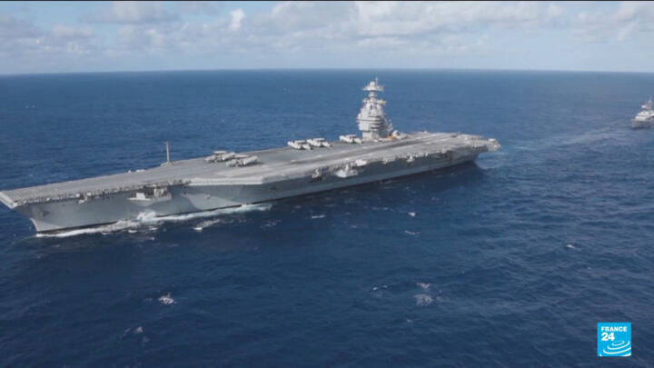 The US has a massive military presence assembled in the Caribbean Sea.