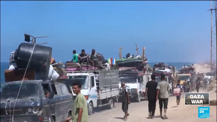 Gaza: Palestinians search for shelter as Israel ramps up campaign