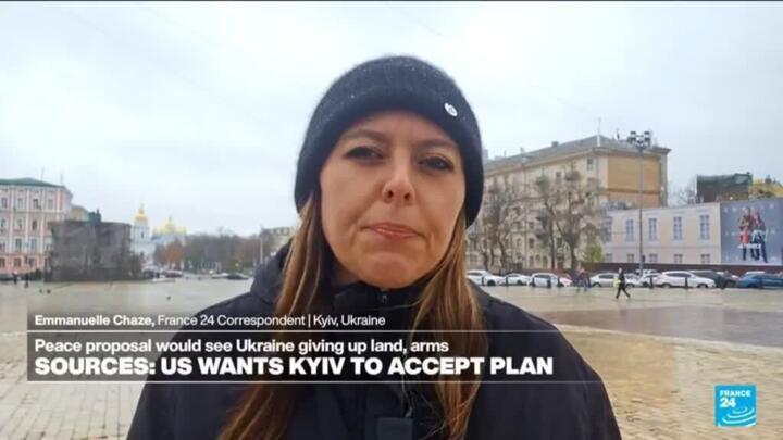 US peace proposal would see Ukraine giving up land, arms