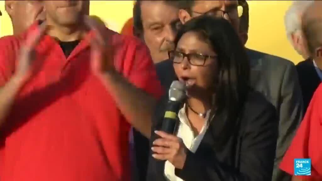 Delcy Rodriguez formally sworn in as Venezuela's interim president