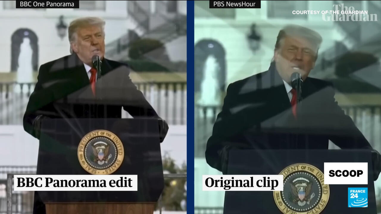 BBC accused of bias after airing misleading edit of Trump speech BBC accused of bias after airing misleading edit of Trump speech
