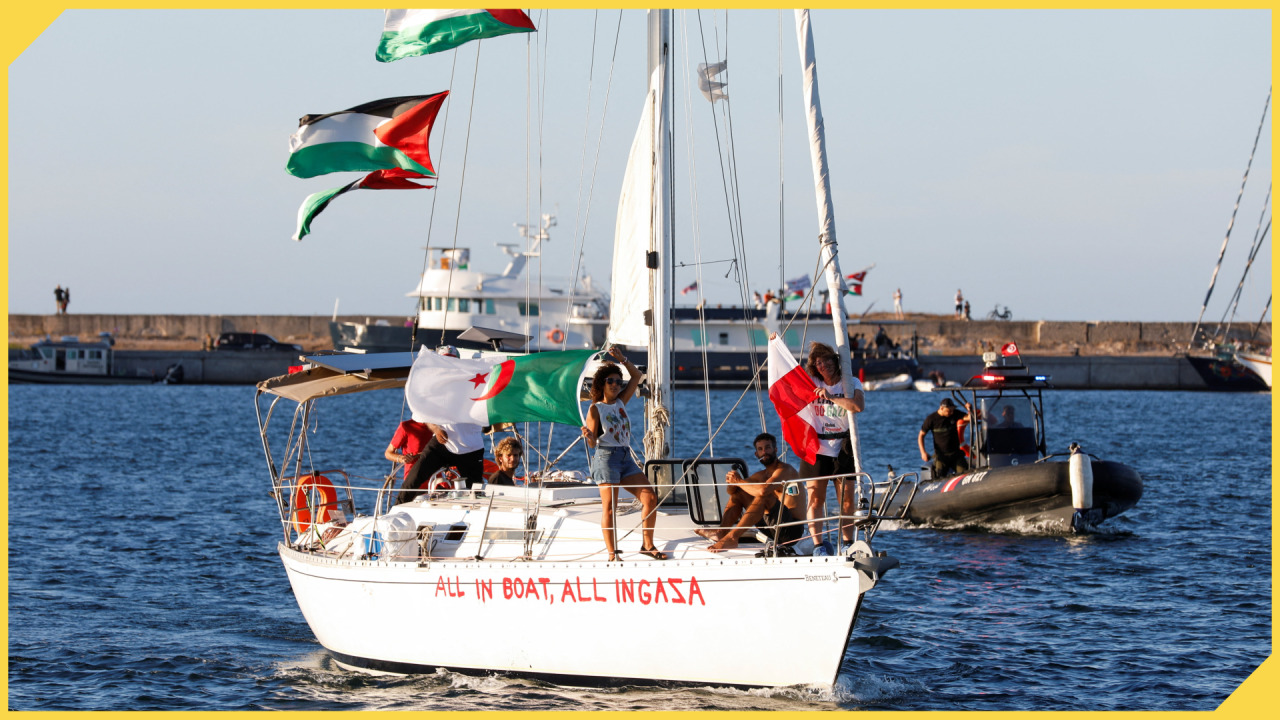 ¿La Flotilla Global Sumud fue financiada por Hamás? Esta es la versión viral en internet