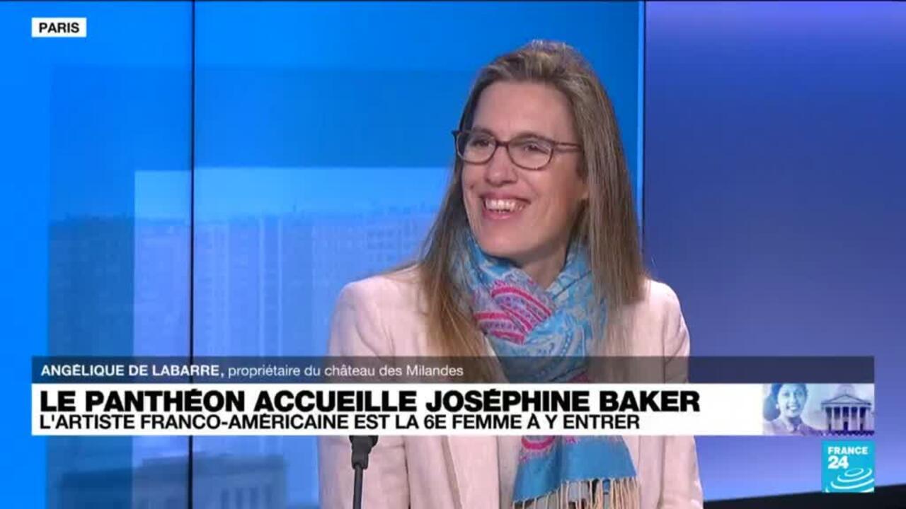 Angélique De Labarre, propriétaire du château des Milandes est l