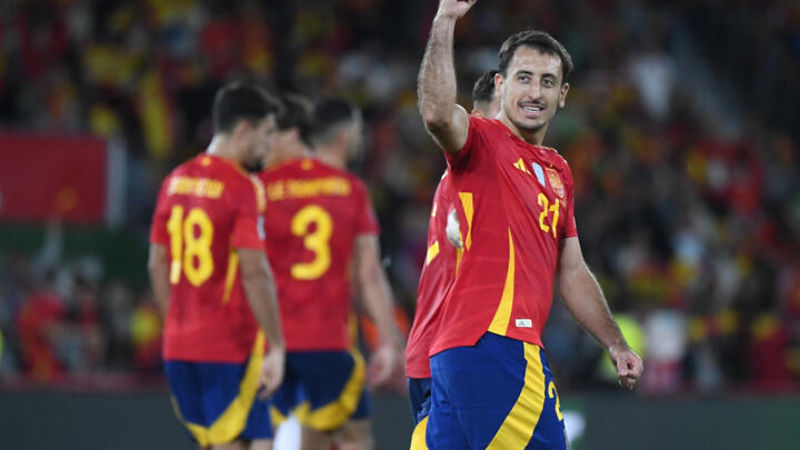 Spain win their third qualifying match against Georgia