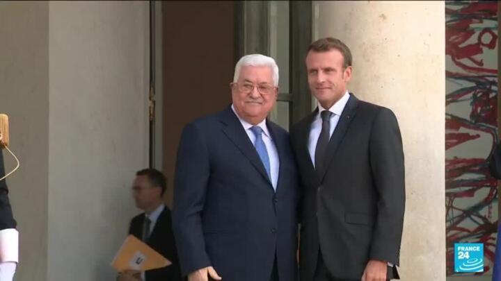 Abbas in Paris: Palestinian leader set to meet with Macron