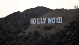 The iconic Hollywood Sign is pictured in Los Angeles, California, September 17, 2024
