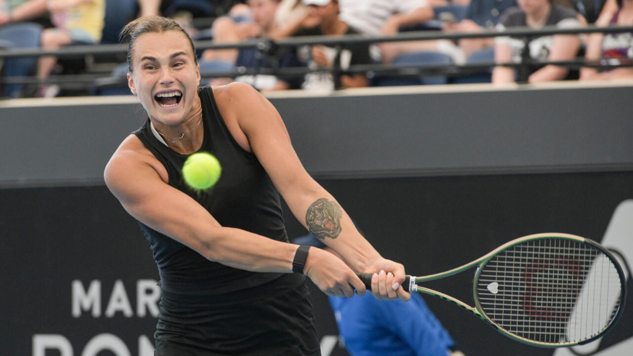 Fired-up Sabalenka races into Adelaide final