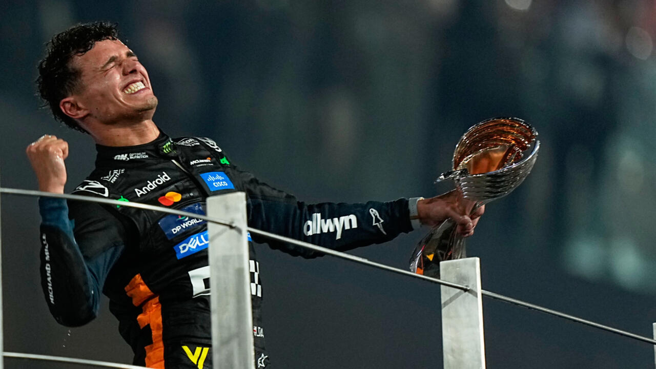 F1: Lando Norris claims first world champion title in Abu Dhabi