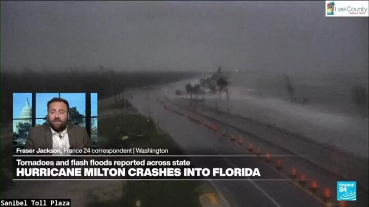 More than 3 million without power after Hurricane Milton slams Florida, causes deaths and flooding