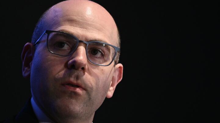 File photo: Chair of the Council of Economic Advisers, Stephen Miran, listens during the Hill & Valley Forum at the US Capitol Visitor Center Auditorium in Washington, DC, on April 30, 2025.