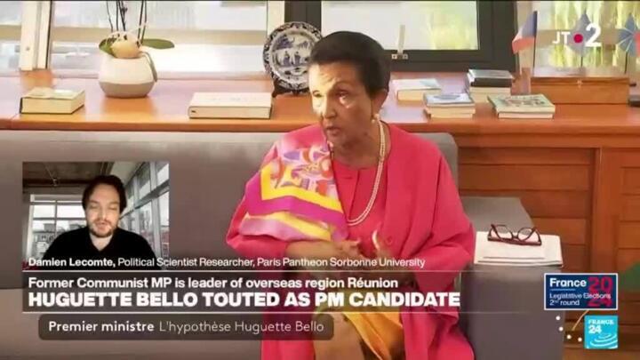 Huguette Bello emerges as compromise French left PM pick, but Socialists on the fence