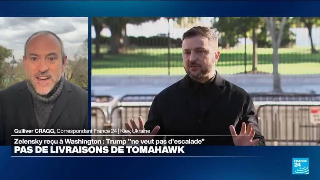 Rencontre Zelensky-Trump : pas de missiles américains, "c'est la déception en Ukraine"