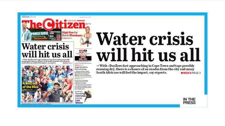 Is this our future? Cape Town faces prospect of no more water