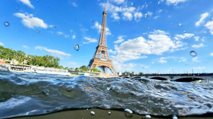 Will the Seine river be swimmable in time for the Paris Olympics? Not even organisers have the answer to that yet. Picture taken on June 23, 2024.