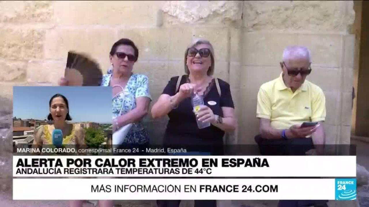 Report from Madrid alert in southern Spain for the first heat wave of