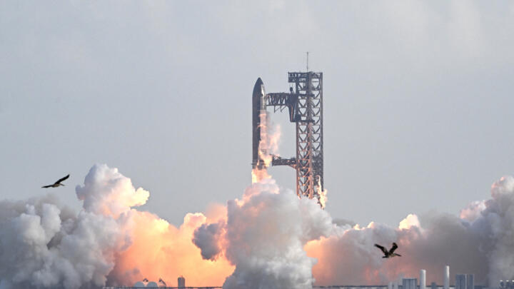 SpaceX's Starship rocket lifts off from Starbase, Texas, for its tenth test flight on August 26, 2025.