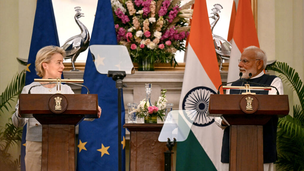 EU and India announce 'mother of all deals' representing 25% of global GDP