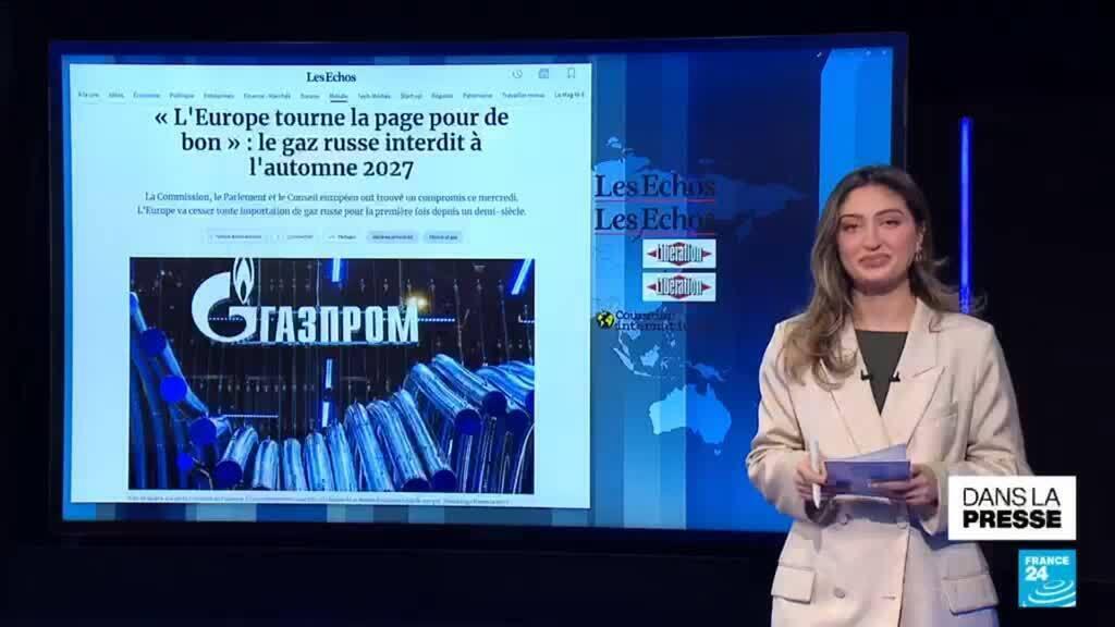 Gaz russe : l'Europe "tourne la page pour de bon"