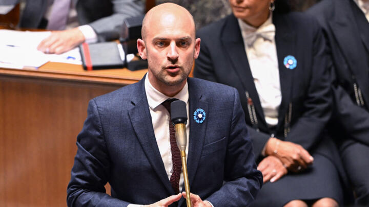 File photo of French Foreign Minister Jean-Noël Barrot at the National Assembly in Paris taken May 6, 2025. 