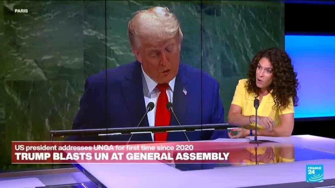 US President Donald slams UN, Europe, climate change in UNGA adress