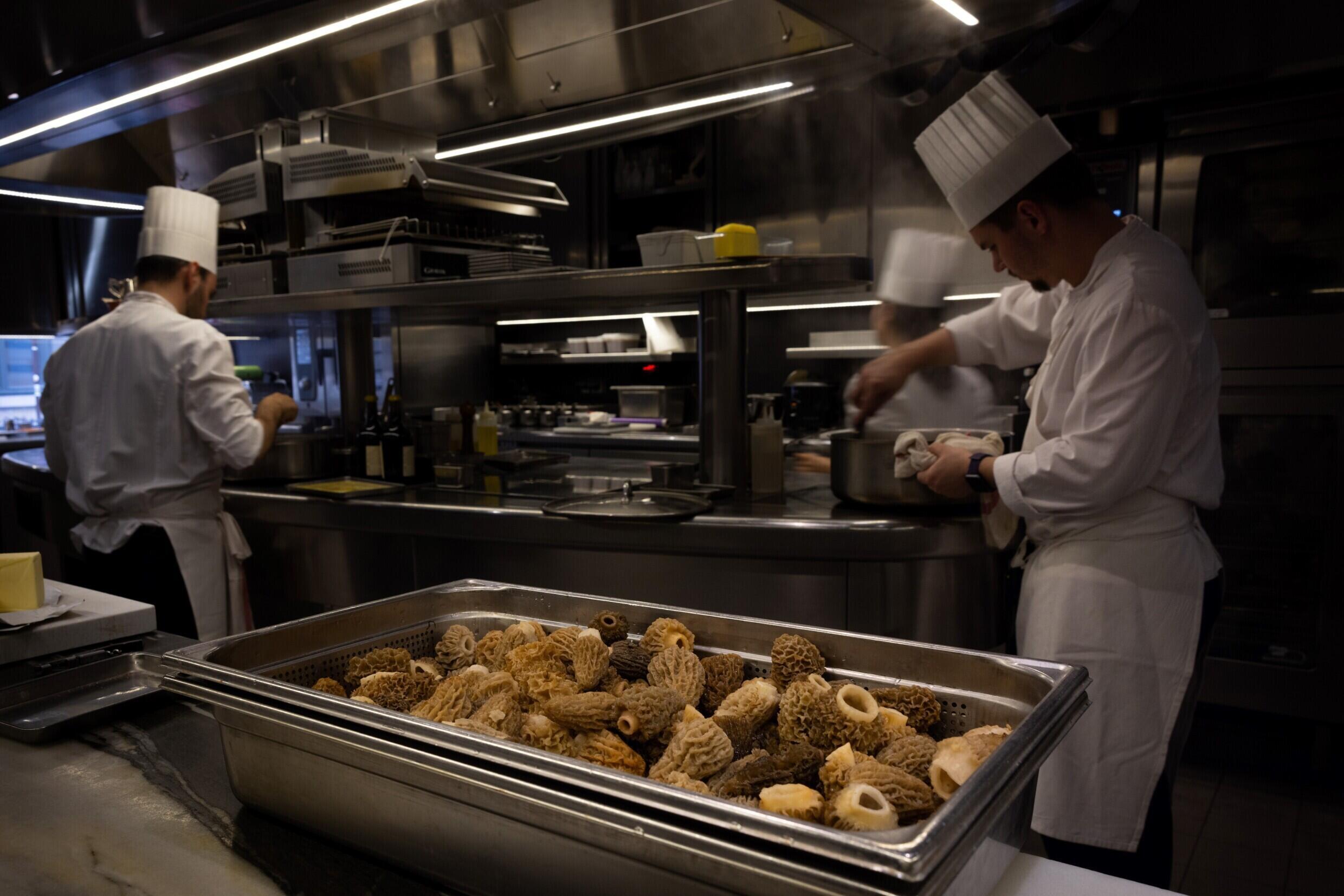 Chez JeanFrançois Piège, "la gastronomie est française"
