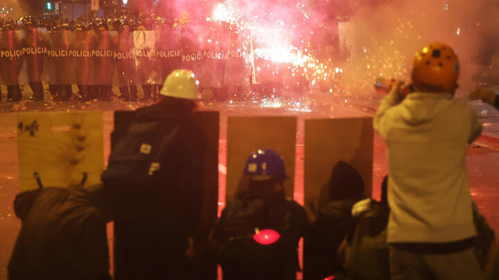 Peru has been rocked by protests against politicians and corruption for weeks.