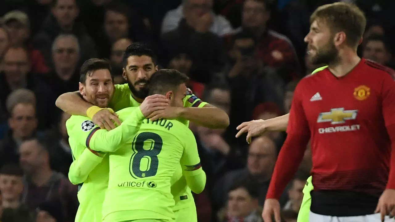 Ø¯ÙˆØ±ÙŠ Ø£Ø¨Ø·Ø§Ù„ Ø£ÙˆØ±ÙˆØ¨Ø§ Ø¨Ø±Ø´Ù„ÙˆÙ†Ø© ÙŠÙ‡Ø²Ù… Ù…Ø§Ù†Ø´Ø³ØªØ± ÙŠÙˆÙ†Ø§ÙŠØªØ¯ Ø¨Ù†ÙŠØ±Ø§Ù† ØµØ¯ÙŠÙ‚Ø© ÙˆÙŠÙˆÙÙ†ØªÙˆØ³ ÙŠØ¹ÙˆØ¯ Ø¨ØªØ¹Ø§Ø¯Ù„ Ù…Ù† Ø£Ù…Ø³ØªØ±Ø¯Ø§Ù…