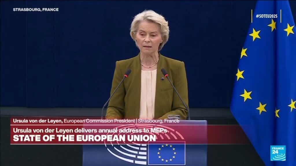 REPLAY: EU chief says Europe must 'fight for its future' in State of the Union address