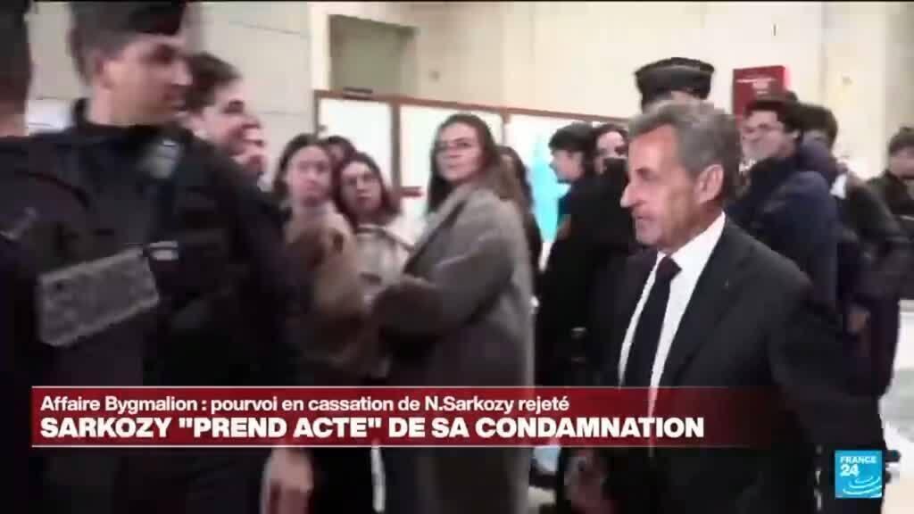Affaire Bygmalion : Nicolas Sarkozy "prend acte" de sa condamnation définitive