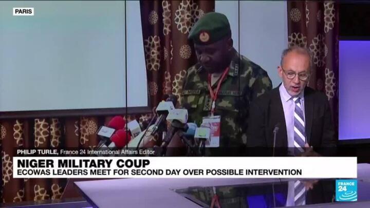 Niger military coup: ECOWAS leaders meet for second day over possible intervention
