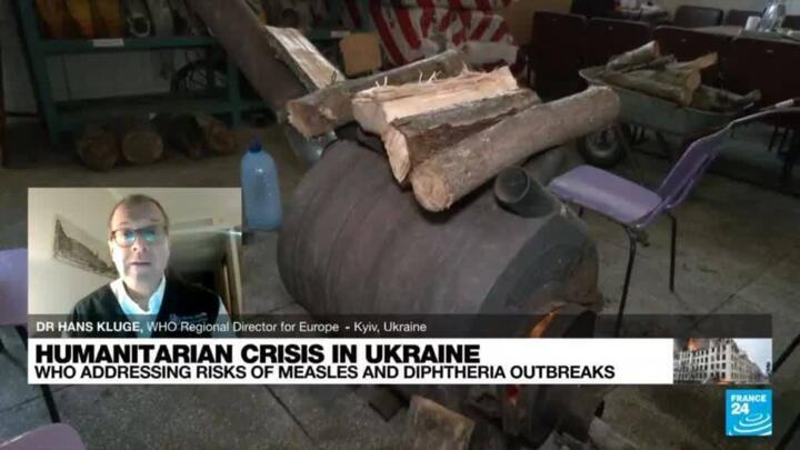 WHO: 'Vaccination coverage in Ukraine has taken a huge blow since the start of the war'