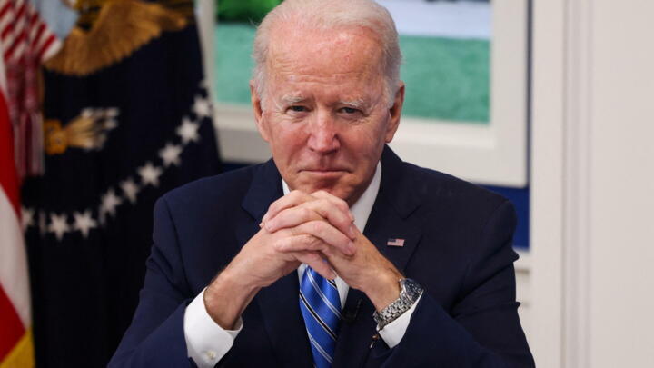 U.S. President Joe Biden at the White House, in Washington DC, December 27, 2021.