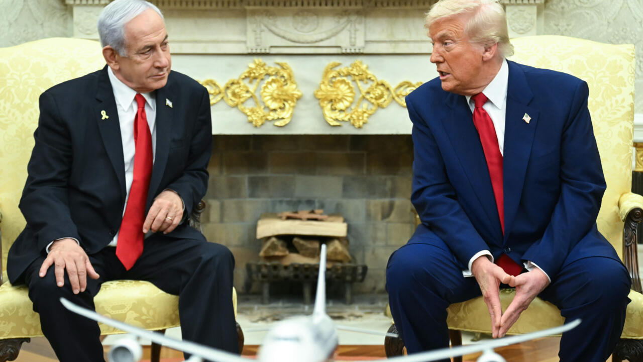 Donald Trump reçoit Benjamin Netanyahu à la Maison Blanche et promet un "accord" sur Gaza