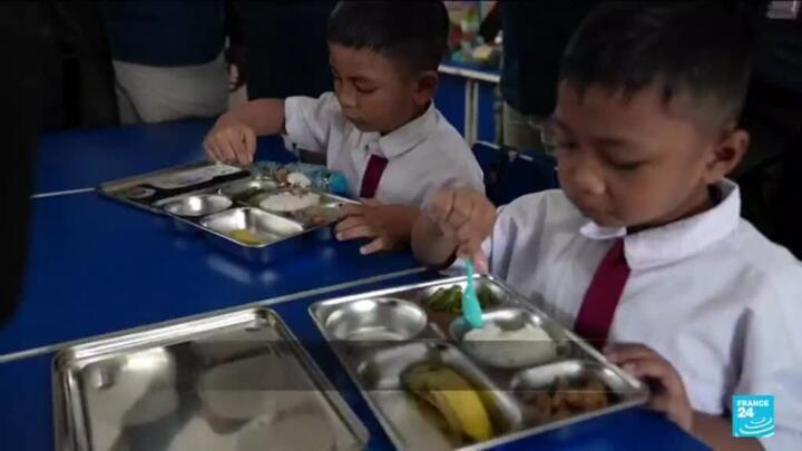 Indonesia launches ambitious free-meal programme to combat stunting