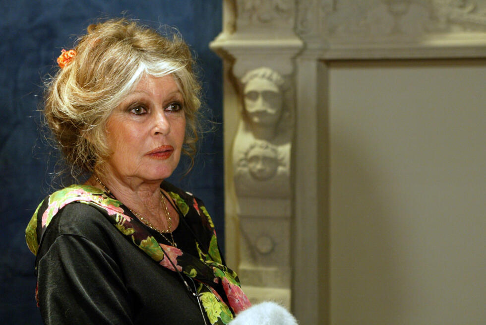 Brigitte Bardot, le 6 mai 2003 à Paris