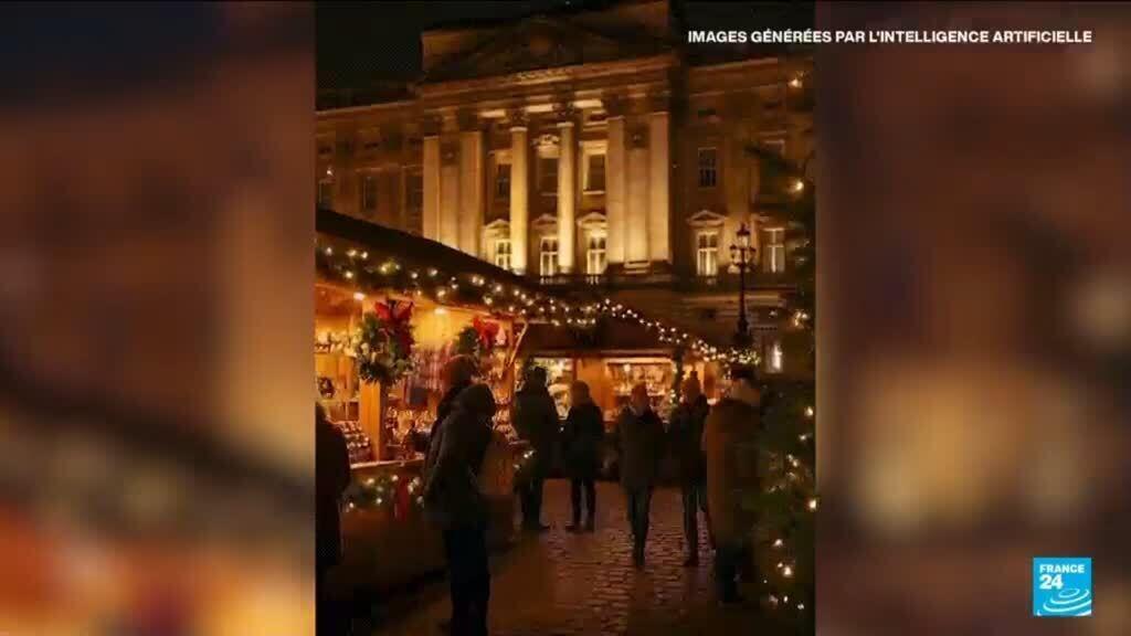 Une fausse pub gérénée par l'IA montre un marché de Noël à Buckingham