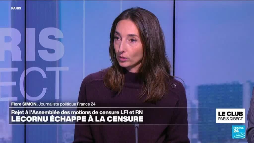 Lecornu échappe de peu à la censure et va pouvoir s'atteler au budget