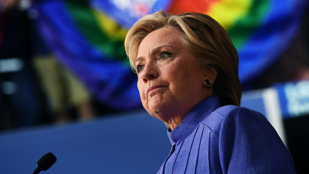 Hillary Clinton durante un discurso el 30 de octubre de 2016, en Florida.