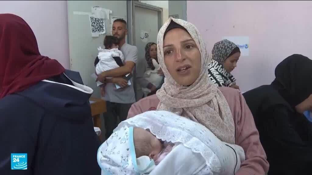 انطلاق حملة التلقيح التعويضية للأطفال في قطاع غزة